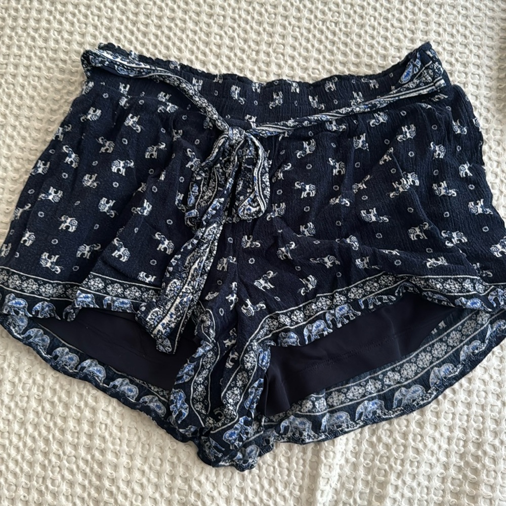 Medium Elephant Print Shorts